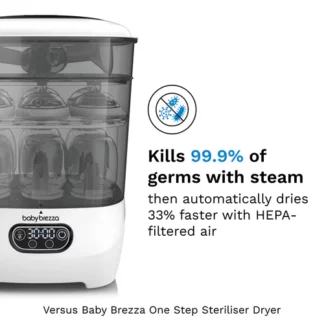 Brezza One Step Baby Bottle Steriliser and Dryer Advanced
